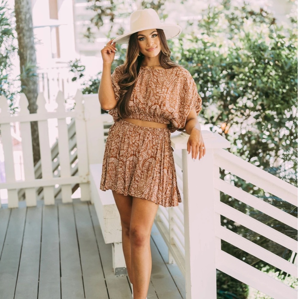 Paisley Two Piece Set